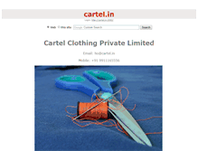 Tablet Screenshot of cartel.in